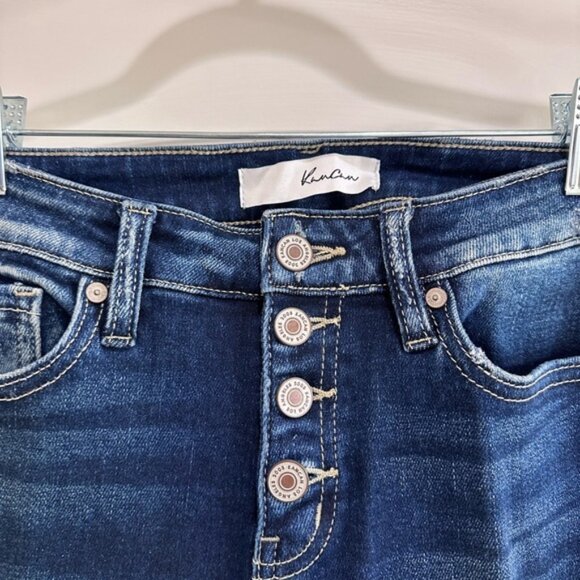 KanCan Signature Mid-Rise Super Flare Stretch Jean - Picture 2 of 7